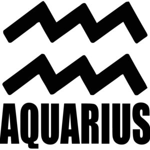 Wicca Decal - Aquarius
