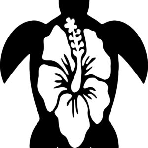 Misc Decal - Hawaiian Turtle