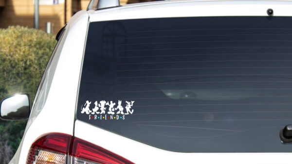 Misc Decal - Disney Friends