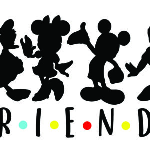 Misc Decal - Disney Friends