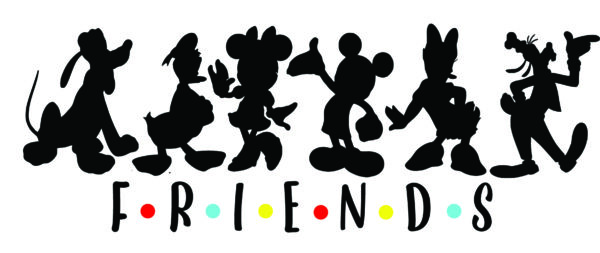 Misc Decal - Disney Friends