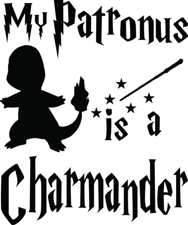 Misc Decal - My Patronus Is A Charmander