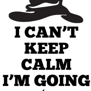 Misc Decal - I Can't Keep Calm I'm Going To Hogwarts