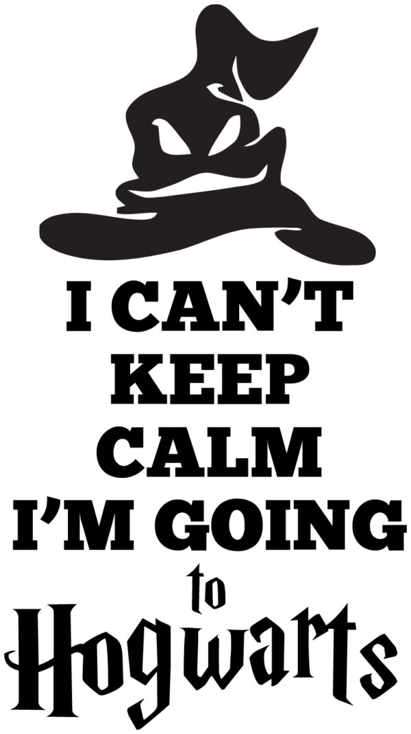 Misc Decal - I Can't Keep Calm I'm Going To Hogwarts