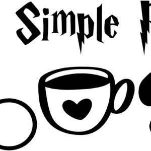 Misc Decal - I'm A Simple Person - Harry Potter