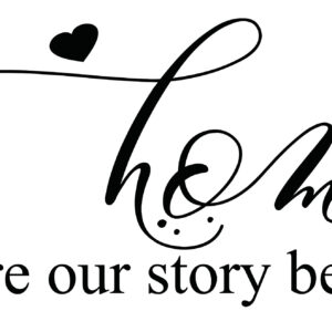 Misc Decal - Home Where Our Story Begins