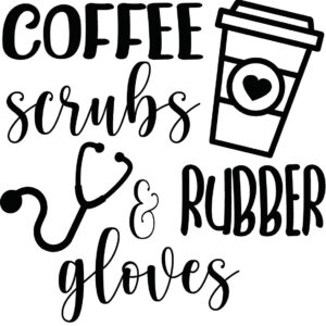 Misc Decal - Coffee Scrubs & Rubber Gloves