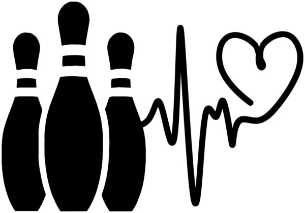Misc Decal - Bowling Heartbeat