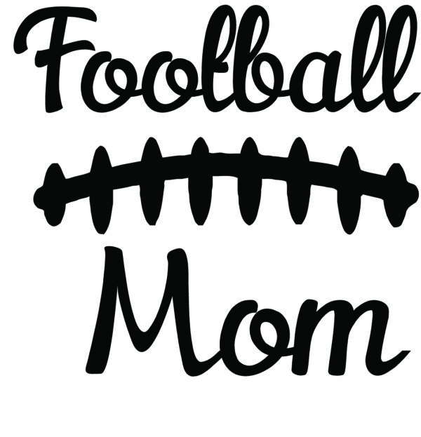 Misc Decal - Football Mom