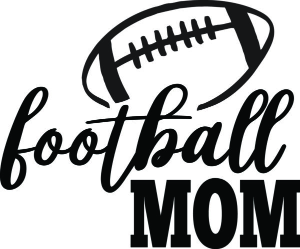 Misc Decal - Football Mom