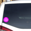 Agility Decal - Yo! It's The Dog Who Runs Naked In Agility