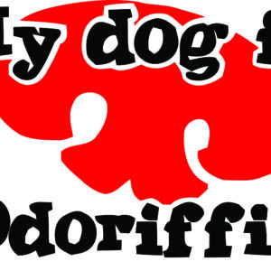 Barn Hunt Decal - My Dog Is Odoriffic