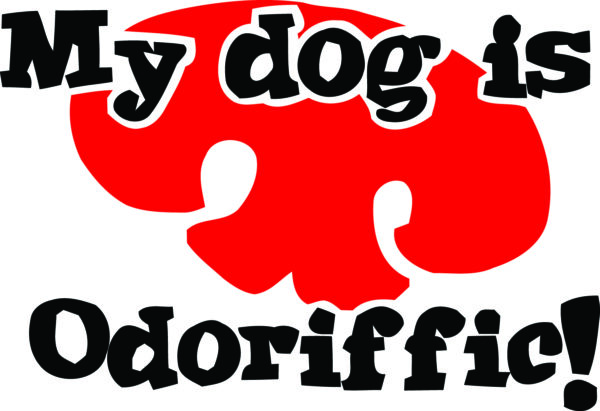 Barn Hunt Decal - My Dog Is Odoriffic