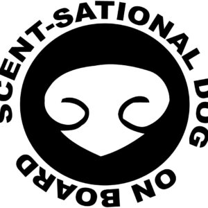 Barn Hunt Decal - Scent - Sational Dog On Board