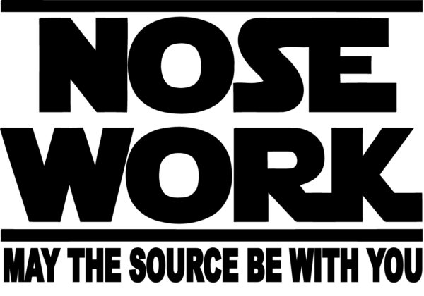 Barn Hunt Decal - Nosework May The Source Be With You