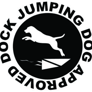 Dock Jumping Decal - Dock Jumping Dog Approved