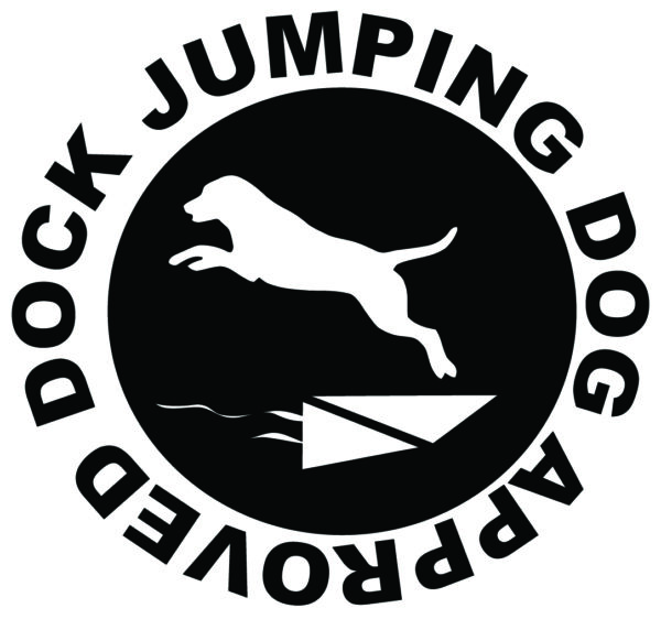 Dock Jumping Decal - Dock Jumping Dog Approved