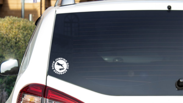 Dock Jumping Decal - Dock Jumping Lab Approved