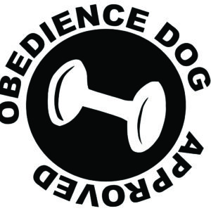 Obedience Decal - Obedience Dog Approved
