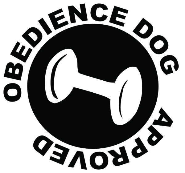 Obedience Decal - Obedience Dog Approved