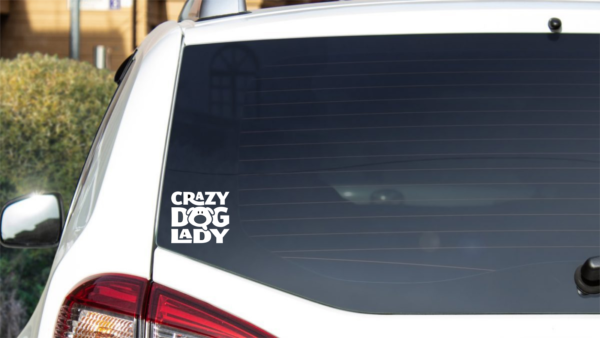Misc Decal - Crazy Dog Lady