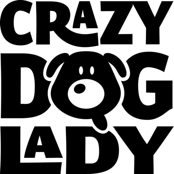 Misc Decal - Crazy Dog Lady