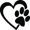 Misc Decal - Heart Paw
