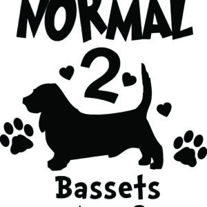 Breed Decal - I Was Normal 2 Bassets Ago