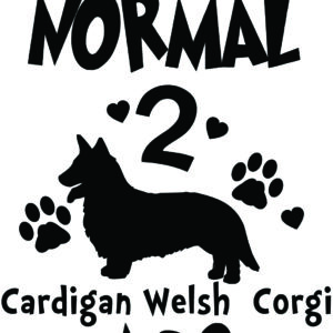 Breed Decal - I Was Normal 2 Cardigan Welsh Corgies Ago