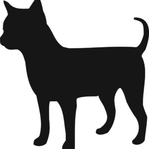 Breed Decal - Silhouette Chihuahua