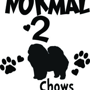 Breed Decal - I Was Normal 2 Chows Ago