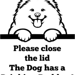 Breed Decal - The Dog Has A Drinking Problem - Chow