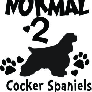 Breed Decal - I Was Normal 2 Cocker Spaniels Ago