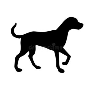 Breed Decal - Silhouette Dalamation