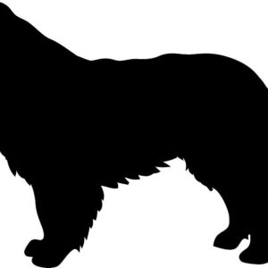 Breed Decal - Silhouette New Foundland