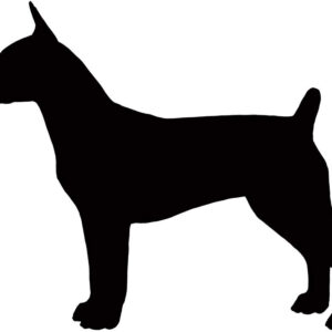 Breed Decal - Silhouette Rat Terrier