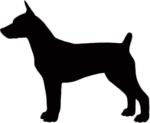 Breed Decal - Silhouette Rat Terrier