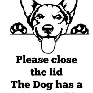 Breed Decal - The Dog Has A Drinking Problem - Rez Dog