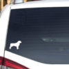 Breed Decal - Silhouette Rottweiler