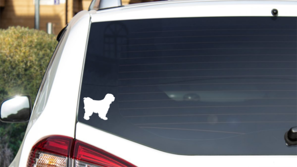 Breed Decal - Silhouette Tibetan Terrier