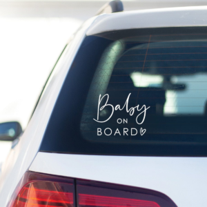 Baby On Board Decals