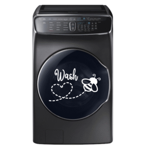 Honey Bee Laundry Washing Machine Decal Sticker - Cute & Stylish Home Decor