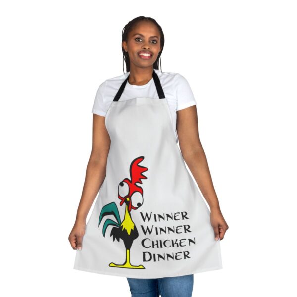 Winner Winner Chicken Dinner Fun Apron - Quirky Cooking Apron for Chicken Lovers