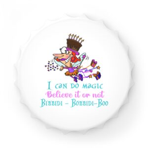 Enchanting Magic-Themed Bottle Opener - 'I Can Do Magic, Believe it or Not' - Perfect Gift for Magic Lovers!