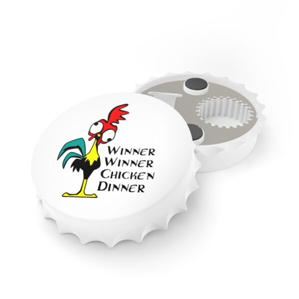 Winner Winner Chicken Dinner Funny Bottle Opener - Ideal for Parties & Gatherings - Unique Gift Idea