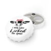 Cow Themed Bottle Opener - Fun 'I May Have Licked the Spoon' Design for Kitchen & Bar