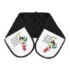 Colorful Rooster Oven Mitts - Essential Kitchen Accessories for Home Chefs - Heat-Resistant and Stylish