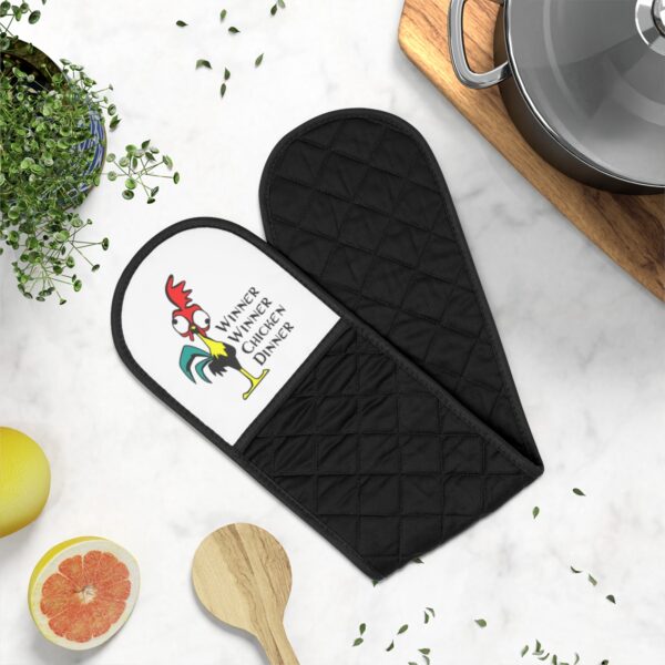 Colorful Rooster Oven Mitts - Essential Kitchen Accessories for Home Chefs - Heat-Resistant and Stylish
