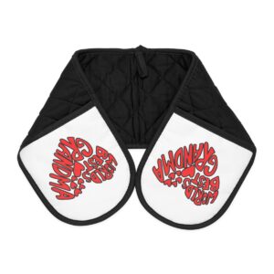 Hip Grandma Oven Mitts - Stylish & Fun Cooking Accessories for Foodies & Grandparents
