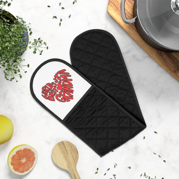 Hip Grandma Oven Mitts - Stylish & Fun Cooking Accessories for Foodies & Grandparents